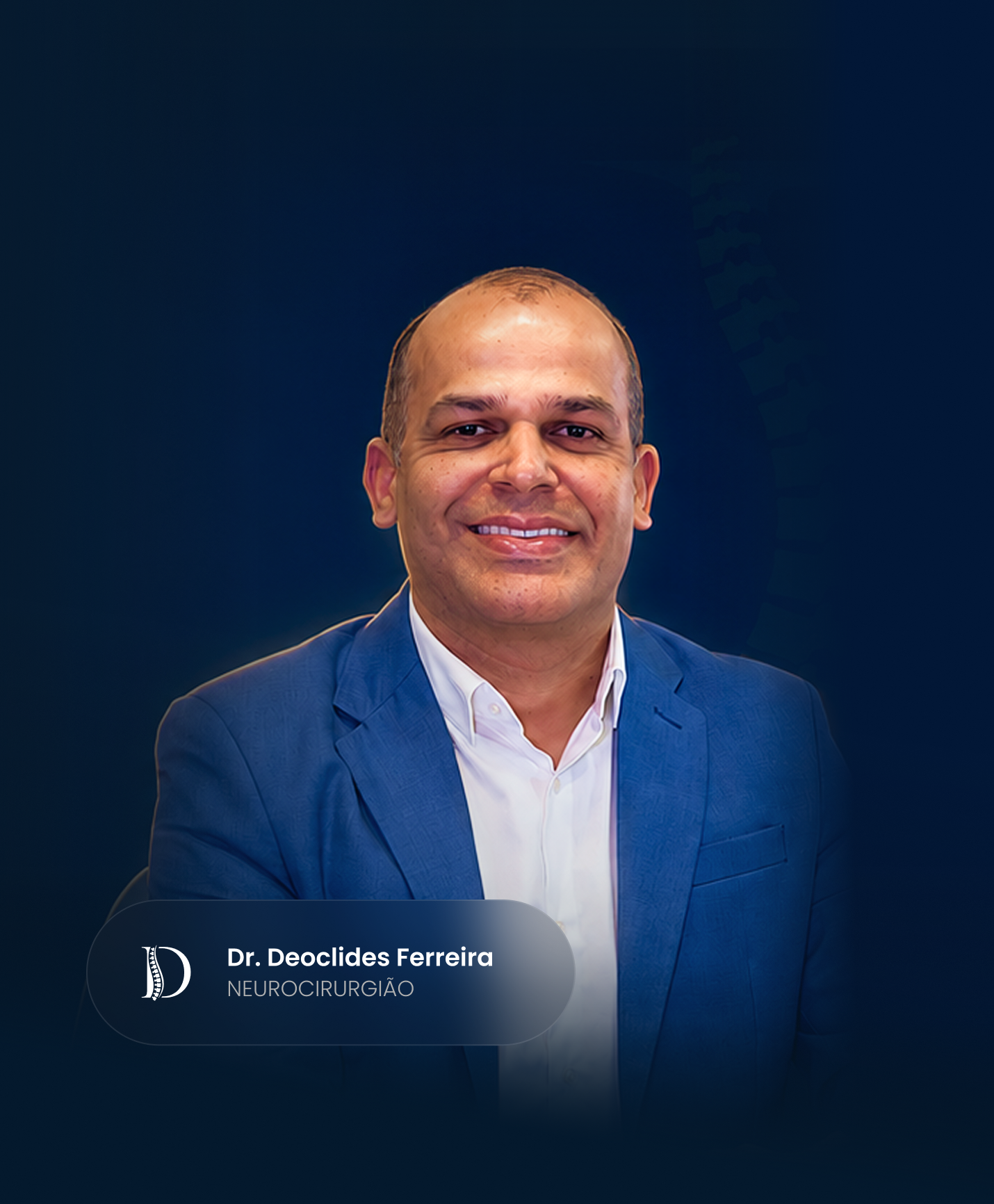 Dr. Deoclides, neurocirurgião especialista em coluna